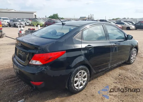 2013 Hyundai Accent Gls z USA, uszkodzony, nr VIN KMHCT4AE7DU429183